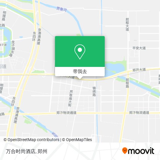 万合时尚酒店地图