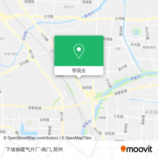 下坡杨暖气片厂-南门地图