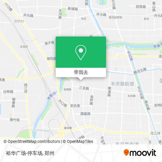 裕华广场-停车场地图