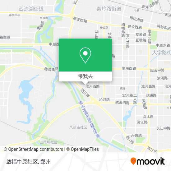 啟福中原社区地图