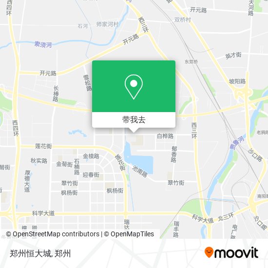 郑州恒大城地图