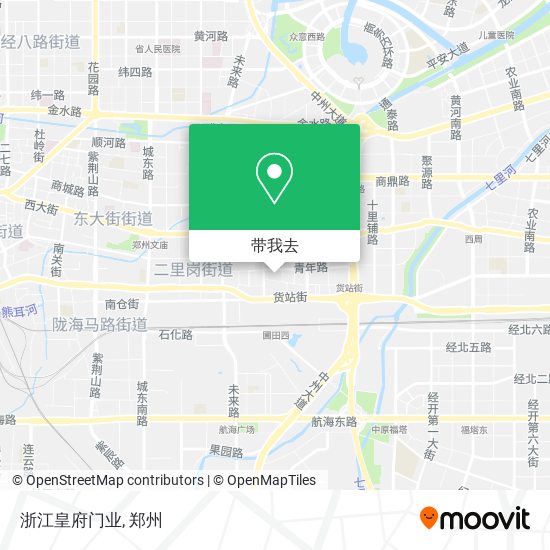 浙江皇府门业地图