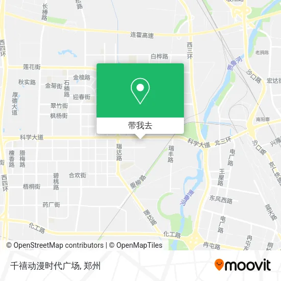 千禧动漫时代广场地图