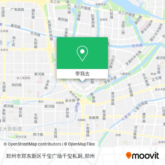 郑州市郑东新区千玺广场千玺私厨地图