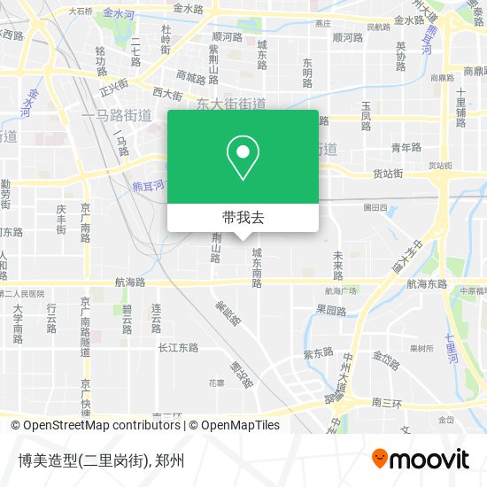 博美造型(二里岗街)地图