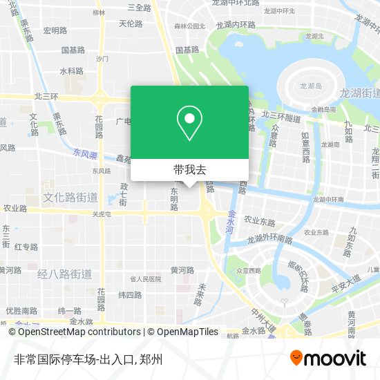 非常国际停车场-出入口地图