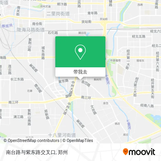 南台路与紫东路交叉口地图