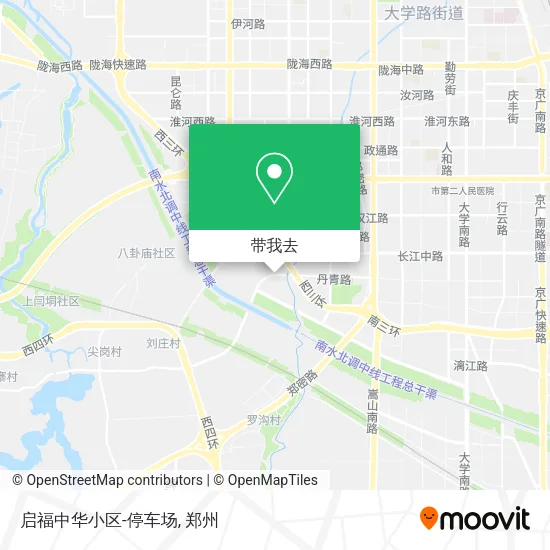 启福中华小区-停车场地图