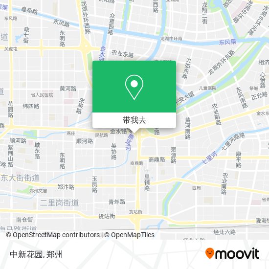 中新花园地图