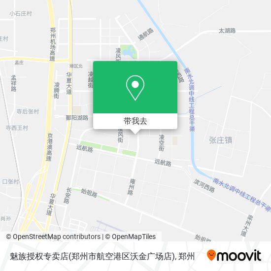 魅族授权专卖店(郑州市航空港区沃金广场店)地图