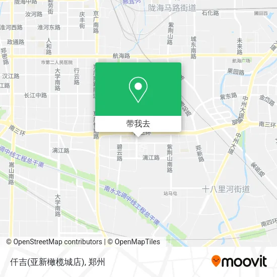 仟吉(亚新橄榄城店)地图
