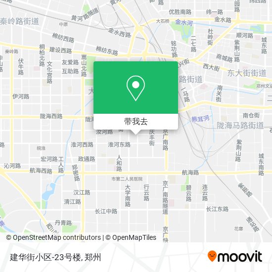 建华街小区-23号楼地图