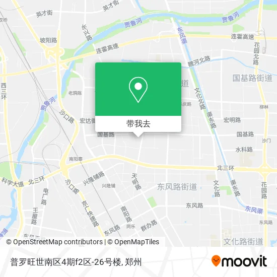普罗旺世南区4期f2区-26号楼地图