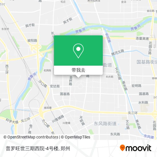 普罗旺世三期西院-4号楼地图