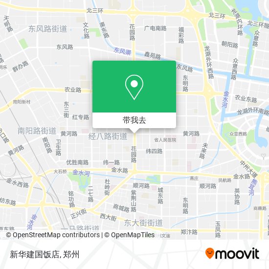 新华建国饭店地图