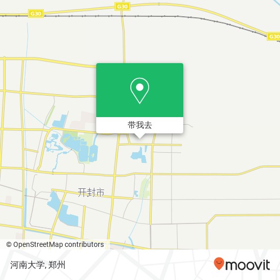 河南大学地图