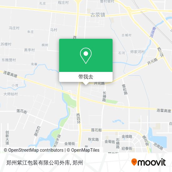 郑州紫江包装有限公司外库地图