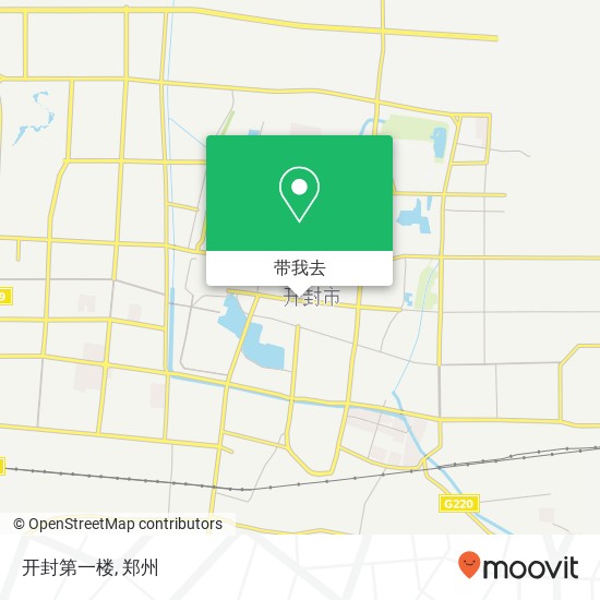 开封第一楼地图