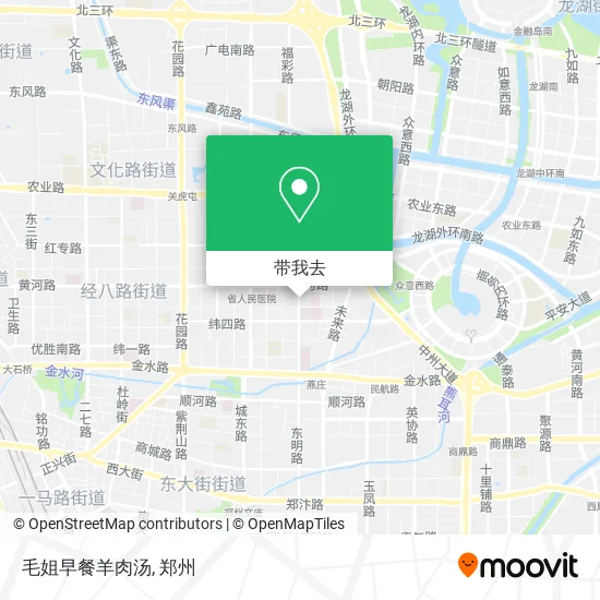毛姐早餐羊肉汤地图