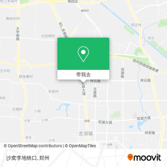 沙窝李地铁口地图