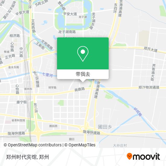 郑州时代宾馆地图