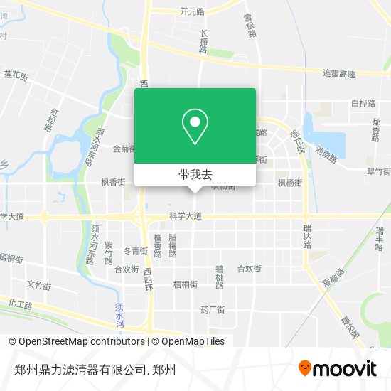 郑州鼎力滤清器有限公司地图