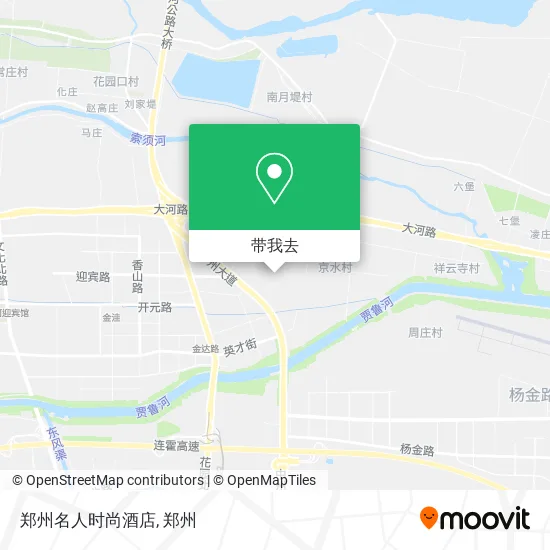 郑州名人时尚酒店地图