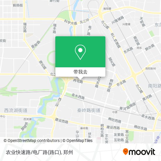 农业快速路/电厂路(路口)地图