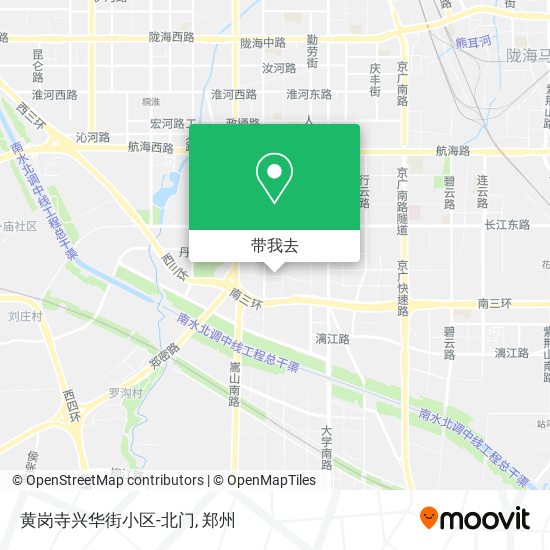 黄岗寺兴华街小区-北门地图