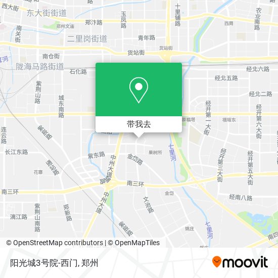 阳光城3号院-西门地图