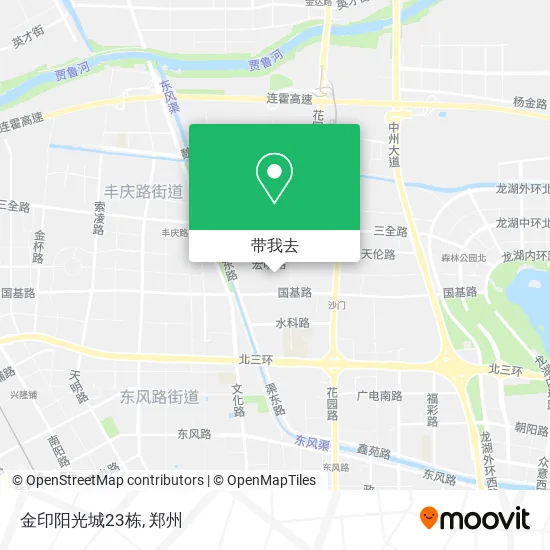 金印阳光城23栋地图