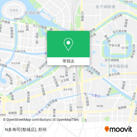 N多寿司(祭城店)地图