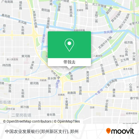 中国农业发展银行(郑州新区支行)地图