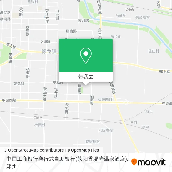 中国工商银行离行式自助银行(荥阳香堤湾温泉酒店)地图