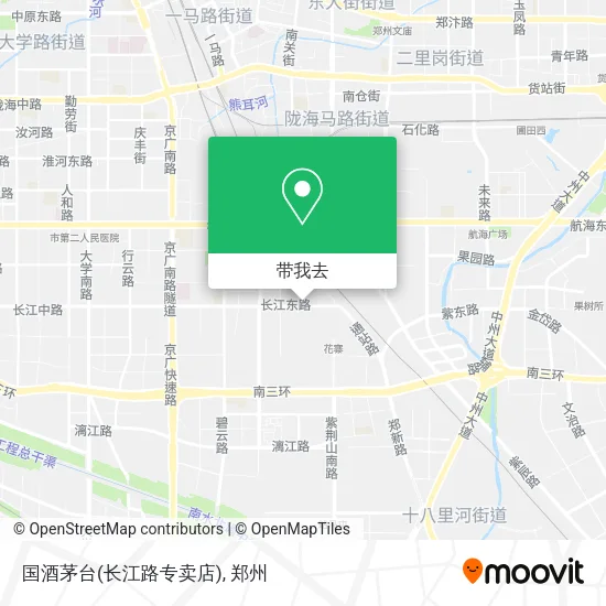 国酒茅台(长江路专卖店)地图