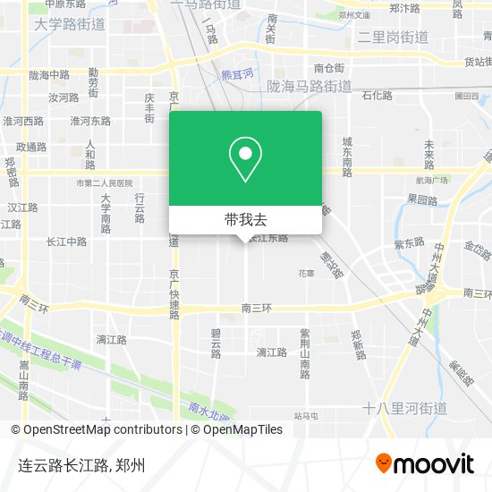 连云路长江路地图