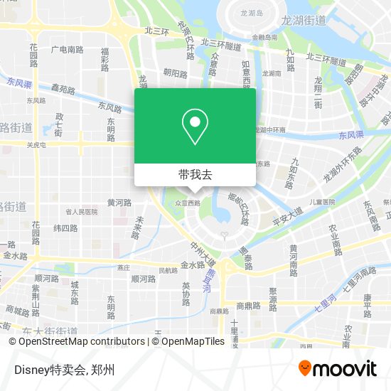 Disney特卖会地图