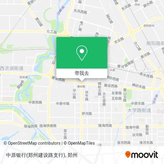 中原银行(郑州建设路支行)地图