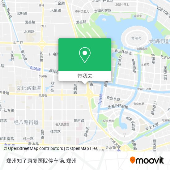 郑州知了康复医院停车场地图