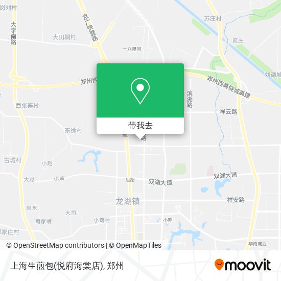 上海生煎包(悦府海棠店)地图