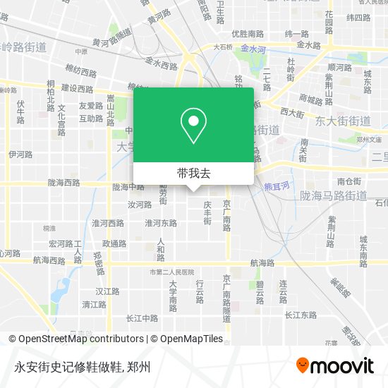 永安街史记修鞋做鞋地图