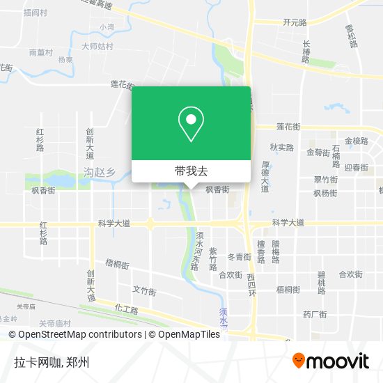 拉卡网咖地图