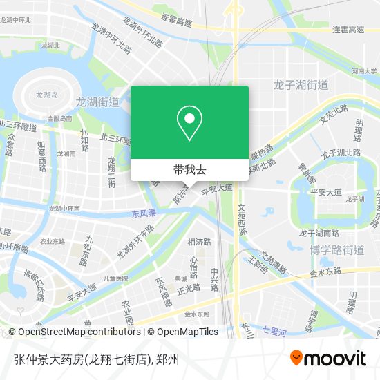 张仲景大药房(龙翔七街店)地图