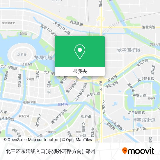 北三环东延线入口(东湖外环路方向)地图