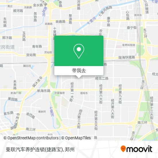 曼联汽车养护连锁(捷路宝)地图