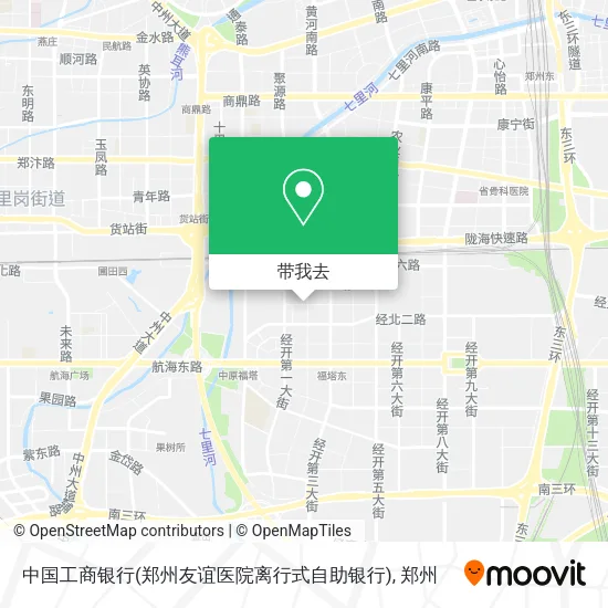 中国工商银行(郑州友谊医院离行式自助银行)地图