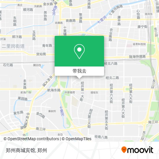 郑州商城宾馆地图