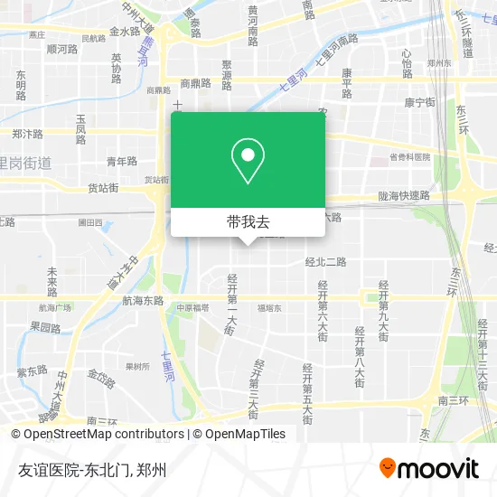 友谊医院-东北门地图