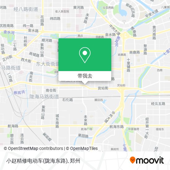 小赵精修电动车(陇海东路)地图
