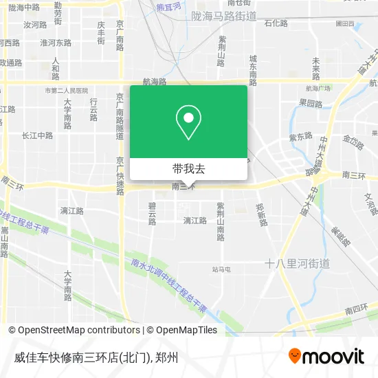 威佳车快修南三环店(北门)地图